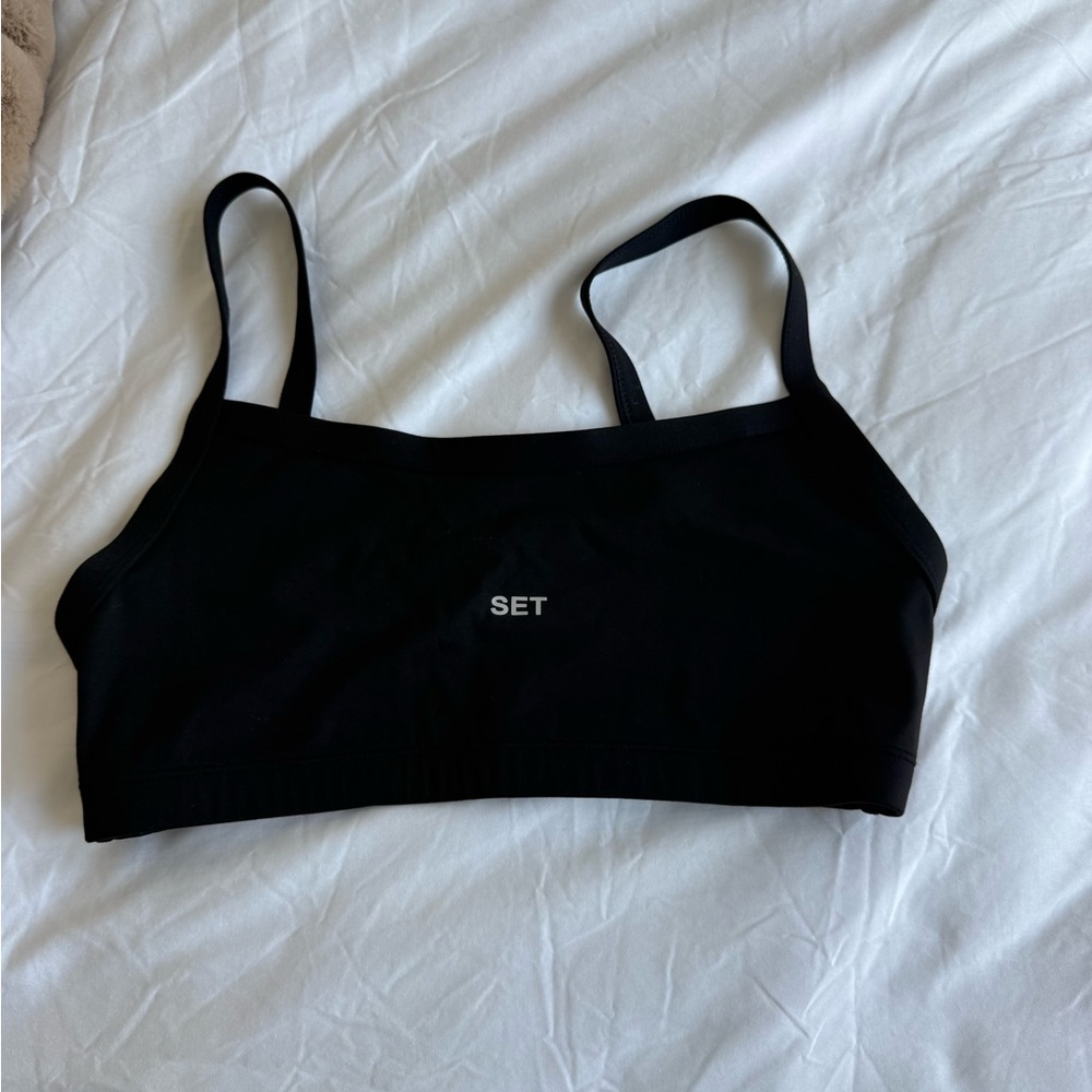 SET ACTIVE SPORTBODY BRA - SIZE L, Onyx